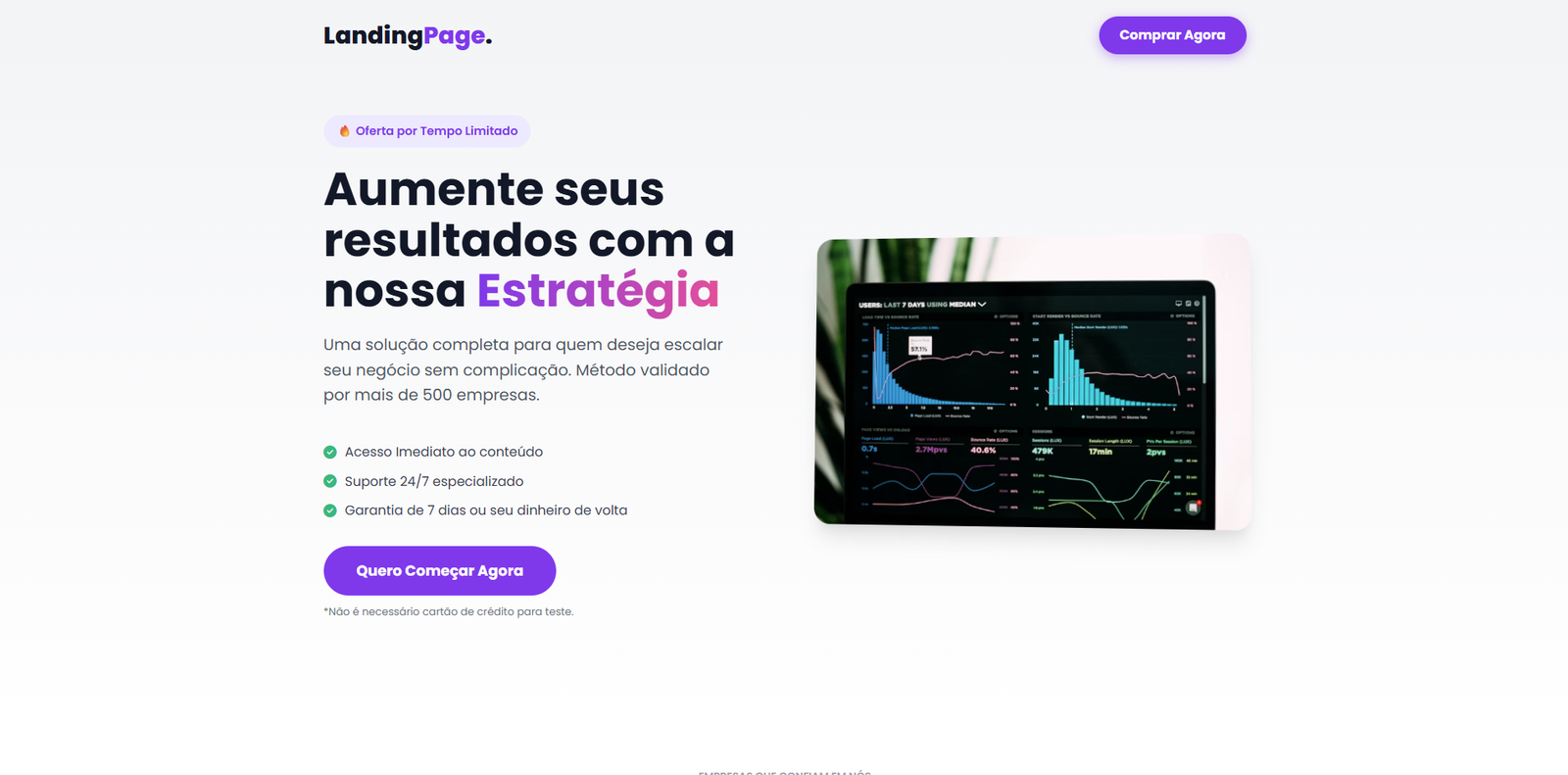 Landing Page